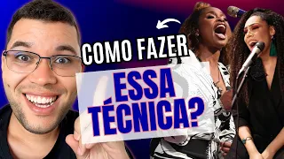 Como cantar notas agudas sem esforço na voz