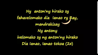 Ny anton'ny hirako - Joseph d'Af (paroles)