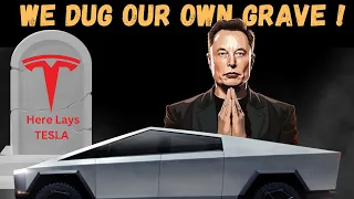 Elon Musk: We Dug Our Own Graves With The Cybertruck!