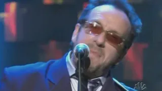 TV Live: Elvis Costello & the Imposters - "Monkey to Man" (Conan 2004)