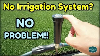 How To Water Your Lawn WITHOUT an Irrigation System