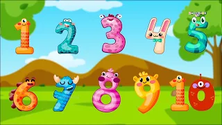The Numbers Song | Learn Numbers Song | Ten Little Numbers | Children Songs