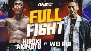 Controversial Kickboxing Fight 😳 Akimoto vs. Wei Rui | Full Fight
