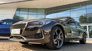 Взял Genesis G70 - почему у купе 4 двери?