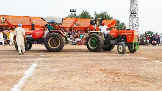 Arjun 605 vs swaraj 855 sirra tractor tochan