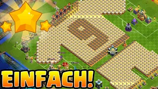 NOBLE NUMMER 9! ⚽ EINFACHE 3 STERNE! 🥰 Haalands Herausforderung * Clash of Clans * CoC