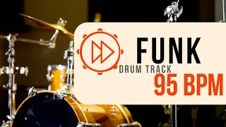 95 BPM | Funk Rock Drum Beat | Backing Track