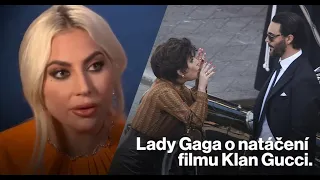 Ve které scéně se pokusila o sebevraždu? Lady Gaga o natáčení filmu Klan Gucci (🇨🇿 titulky)