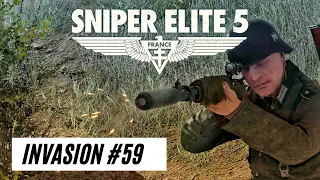 Sniper Elite 5 - Axis Invasion 59th Win - Mission 1 Atlantic Wall in 4k