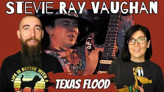 Stevie Ray Vaughan - Texas Flood (REACTION) with my wife