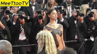 Irina Shayk, Naomi Campbell, Toni Garrn, Jon Kortajarena red carpet Cannes Film Festival