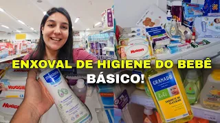 ENXOVAL DE HIGIENE DO BEBÊ | SOMENTE O BÁSICO!