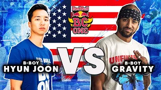 B-Boy Hyun Joon vs. B-Boy Gravity | Red Bull BC One Cypher USA 2022