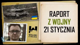 UKRAINA RAPORT z WALK 21 STYCZNIA 2024. Francuskie bomby i rosyjskie daszki.