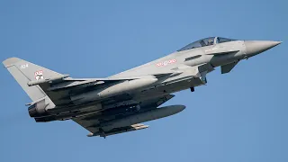 RAF Coningsby 07-09-2023 RAF Typhoon