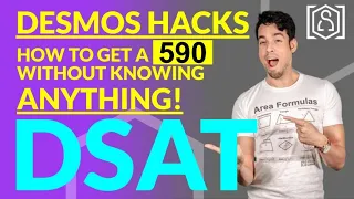 Digital SAT Math - Desmos Hacks (Get a 590 without knowing any math)!