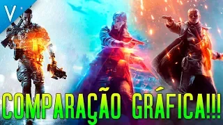 Battlefield V - HORA DA VERDADE! COMPARAÇÃO GRÁFICA BF4 vs BF1 vs BFV!!!!!