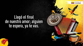 El Final Del Amor, Los Diablitos, Video Letra - Sentir Vallenato