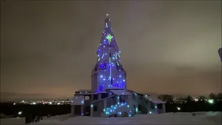 Красота в КОЛОМЕНСКОМ 💥 С Рождеством вас!!!