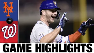 Mets vs. Nationals Game Highlights (9/3/21) | MLB Highlights