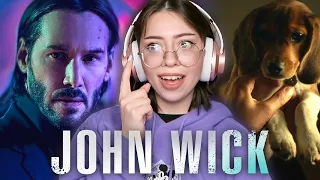 FIRST TIME Watching JOHN WICK And This Movie Is INSANE (i cried) **reaction/commentary**