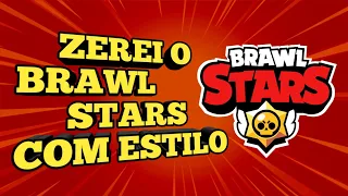 ZEREI O BRAWL STARS E DEI INÍCIO EM BUSCA DO TOP BR!