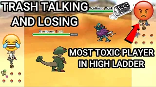 Teaching A Lesson To This Toxic Player! (Pokemon Showdown Random Battles) (High Ladder)