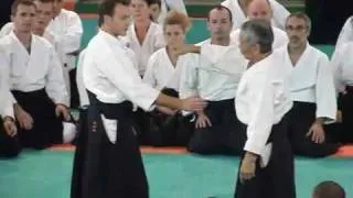 Tamura sensei,stage aikido Lesneven 2008