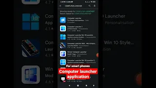 Computer launcher application for android phones.- Techzonesl#phone #tech #techzonesl