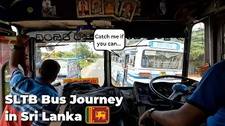 CRAZY and HIGH-SPEED Bus Driving in Sri Lanka | Batticaloa to Colombo in SLTB Bus