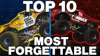 Top 10 Most Forgettable Monster Jam Trucks