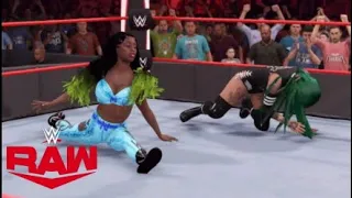 WWE 2K22 RAW NAOMI & SASHA BANKS VS CARMELLA & SHOTZI