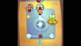 Cut the Rope Experiments 6-23 Walkthrough Handy Candy