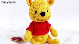 Амигуруми: схема Винни Пух. Игрушки вязаные крючком - Free crochet patterns.