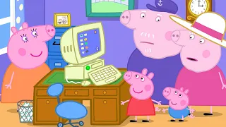 Le nouvel ordinateur de Grandpa Pig | Peppa Pig Français Episodes Complets