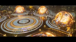 The Sovereign planet Interdimentional beast fight Scene -----: Guardian of the galaxy Vol.2