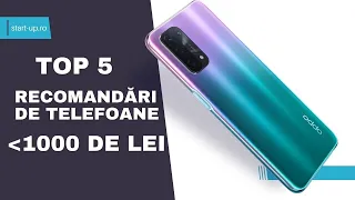 Top 5 cele mai BUNE telefoane sub 1000 de lei