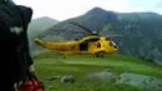 Rescue of a Climber who fall 100ft and surivives