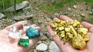 Found Not Only Gold: Emerald, Diamonds and Sapphire