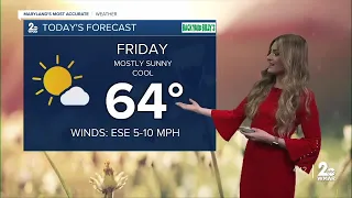 Good Morning Maryland Friday Weather - Stevie Daniels