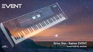 Sirius Star -  Ketron EVENT Sound Patch by almatom