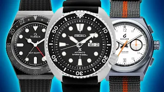 10 Best AFFORDABLE Watches in Each Category (Diver, Dress, Chrono, GMT & Military)