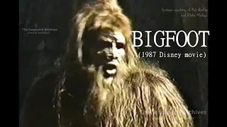 Bigfoot—1987 Kids' Movie