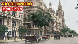 Rio Antigo (1900-1919) - imagens a cores de Ipanema, Leblon, Méier, Tijuca e Centro