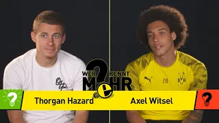 Thorgan Hazard vs Axel Witsel | Who knows more? - BVB-Challenge