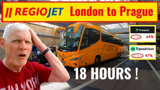 REGIOJET: Marathon 20 hour journey | London to Prague