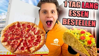 1 TAG LANG DAS LECKERSTE ESSEN BESTELLEN AUF MADEIRA🚴‍♂️🍕(TACO BELL🌮 + SPECIAL LIEFERUNG🤫)