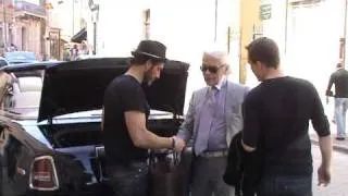 Karl Lagerfeld in St Tropez