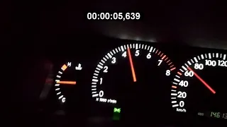 TOYOTA COROLLA e12 1,4 VVT-i  97 KM 2002 acceleration 0-100 km/h