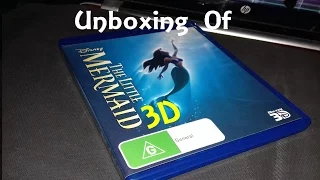 The Little Mermaid 3D Blu-Ray Unboxing The Old